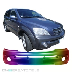 Set PAINTED Kia Sorento Front Bumper 02-06 LX Modelle w/o...