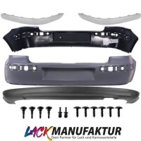 VW Golf 4 Rear Bumper 97-03 incl. Trim PAINTED 2