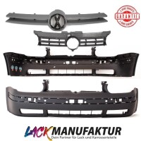VW Golf 4 Front Bumper 97-03 Includes Front Grille Covers PA
