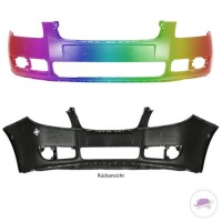 Skoda Fabia II 5J + Skoda Roomster Front Bumper PAINTED 2
