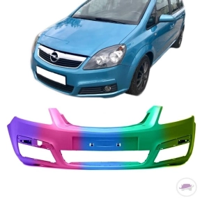 Opel (Vauxhall) Zafira B (A05) Front Bumper Without Park...