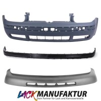 Front Bumper Set + Spoiler + Trim PAINTED fits for VW Golf 4