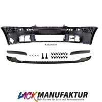 VW Gold 5 Front Bumper PAINTED + Accessories Trim Bottom 2
