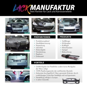 LACKIERT & NEU Ford Focus I Facelift Stoßstange vorne incl. Zierleisten Bj.01-04
