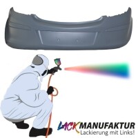 Set Opel Corsa D Rear Bumper PAINTED w/o gallery