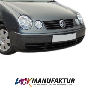 PAINTED VW Polo IV 9N Front Bumper for Fogs for Fogs Certified+Screws Year 01-05