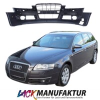 LACKIERT Audi A6 C6 4F Limo Avant Stoßstange vorne SRA