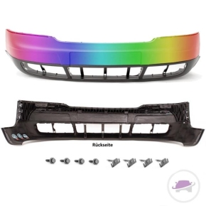 Audi A6 4B Front Bumper 97-01 + Screws Saloon Avant PAINTED