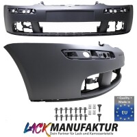 Set PAINTED Front Bumper VW Golf 5 V + Screws Full Kit 03-08