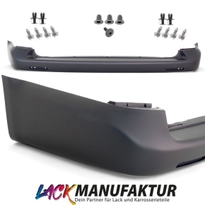 VW T5 Transporter Multivan Rear Bumper without Park Assist 03-12 PAINTED