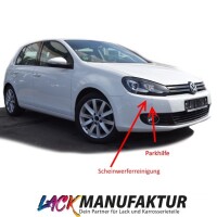 Set VW Golf 6 IV Saloon Front Bumper PAINTED PREMIUM for PDC
