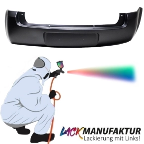 Rear Bumper w/o PDC PAINTED fits for Opel Meriva A 03-10