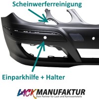 Front Bumper for PDC/SWR Elegance/Avantgarde PAINTED fits fo