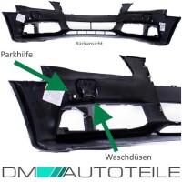 Set Audi A4 B8 Front Bumper 07-11 for PDC & SRA Saloon  
