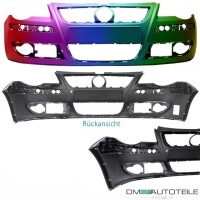 Set VW Polo 9N3 05-09 Front Bumper PAINTED + Grille + Reinfo