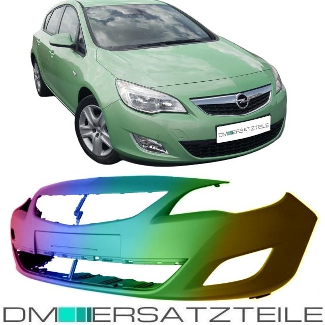 STOßSTANGE VORNE LACKIERT IN WUNSCHFARBE NEU für Opel Astra J 2009-2012 –