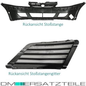 Set Opel Corsa C Front Bumper PAINTED+ Grille 03-06 + SRA & Combo