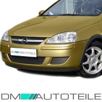 Set Opel Corsa C Front Bumper PAINTED+ Grille 03-06 + SRA &a
