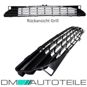 SET Peugeot 307 Bj. 01-05 Stoßstange vorne LACKIERT + Kühlergrillblende + Gitter unten