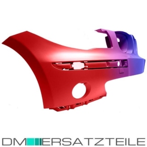 Set BMW 1er E87 Stoßstange+Spoiler+Kühlergitter vorne LACKIERT für Nebel 04-07