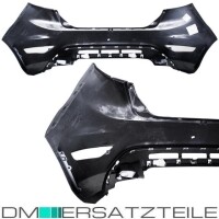 Set Ford Fiesta MK VI Rear Bumper PAINTED w/o PDC Year 2008-