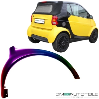 Smart Fortwo Convertible 450 Rear Right Wing Panel EU-product 98-07 PAINTED