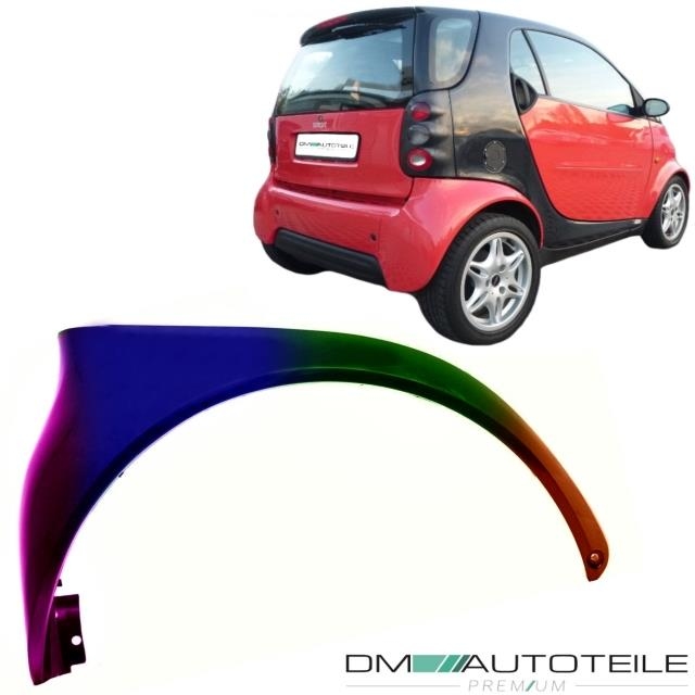 Smart City Coupe 450 Fortwo Rear Right Wing Panel with Headlamp Wash  EU-Product 98-07 Models PAINTED