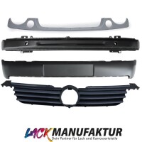 PAINTED VW Lupo Front Bumper complete incl. Cover lower Part