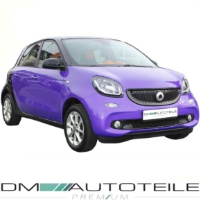 Smart Forfour 453 Front Right Wing Panel Plastic with Indicator Hole EU-Product 2014 Model PAINTED