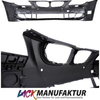 Set PAINTED BMW E60 E61 Saloon Estate 07-10 LCI Front Bumper