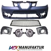 Set Seat Ibiza IV 6L Front Bumper + Front Grille   + Fog Lig