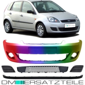 Set Ford Fiesta V 5 JB JH Stoßstange vorne LACKIERT...