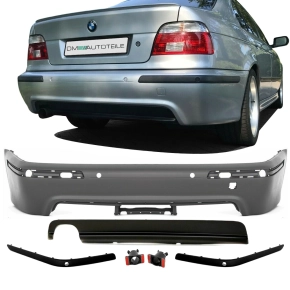 SPORT REAR BUMPER SEDAN PRIMED DIFFUSOR  fits on BMW E39...
