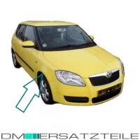 Set Skoda Fabia II Roomster 5J Wing Fender Front Right +Hole