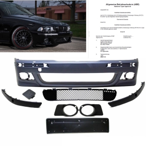 Frontstoßstange / Frontschürze für BMW E39 nicht M5 auch für M-Paket mit PDC / SRA und ABE