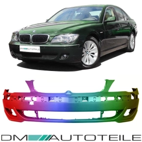 Set PAINTED BMW 7-Series E65 Front Bumper Facelift for...