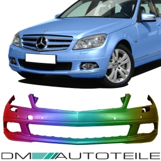 NEW & PAINTED Mercedes Benz W204 Front Bumper for PDC/SRA up Year 07-11