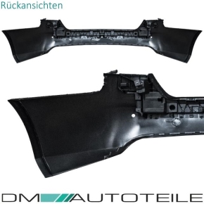NEW & PAINTED Audi A4 B8 Saloon Rear Bumper for Parking System up 2007-2011