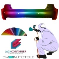 NEW & PAINTED Audi A4 B8 Saloon Rear Bumper for Parking 
