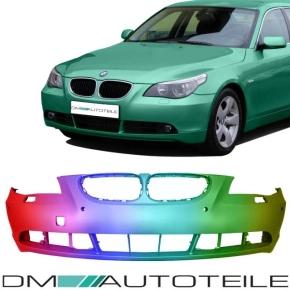 Set PAINTED BMW 5-Series E60 E61 Front Bumper Year 03-07...