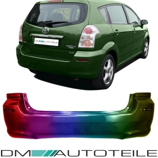 PAINTED 04-09 Bumper Verso Rear in Set COLOUR Toyota WISH Corolla
