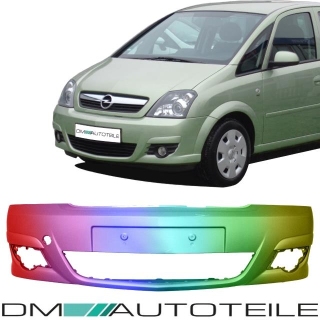 Set Opel Meriva A Stoßstange vorne LACKIERT Facelift ab 2006-2010 ohne SRA ohne PDC