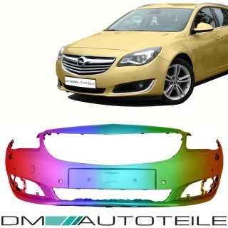 Set PAINTED Opel Insignia A Facelift Front Bumper 13-16 for PDC/SRA in WISH  COLOUR