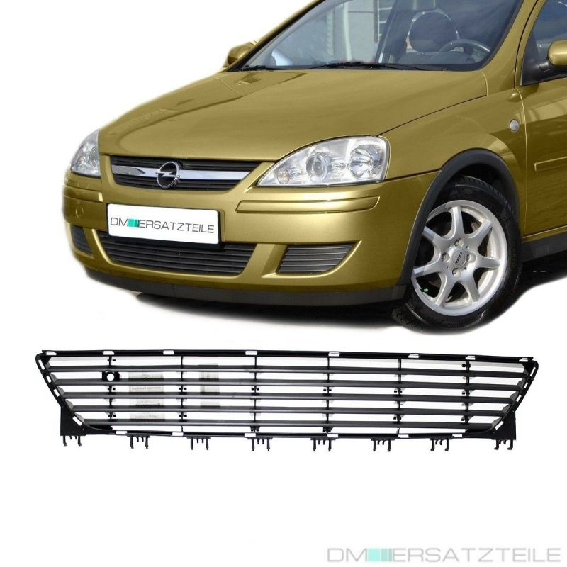 Opel Corsa C Facelift Cover Central Grille for Front Bumper 03-06