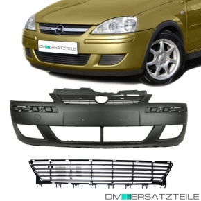 Set  Opel Corsa C Combo Stoßstange vorne Bj 03-06...