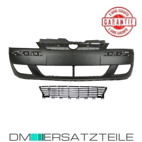 Set  Opel Corsa C Combo Stoßstange vorne Bj 03-06 +Gitter lackierfähig für SRA grundiert