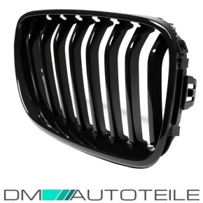 Sport-Performance Kühlergrill für BMW 2er F22 / F23 mit M-Paket in Schwarz Glanz