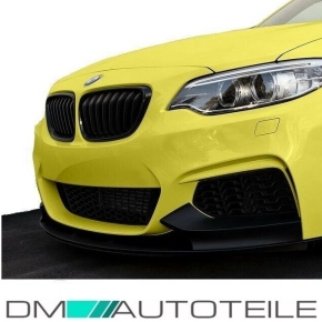 Sport-Performance Kühlergrill Grill Schwarz Glänzend passend für BMW 2er F22 F23 + M-Paket 14>