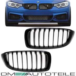 Kühlergrill SET hochglanz Sport-Performance passend für BMW F32 F33 F36 + M