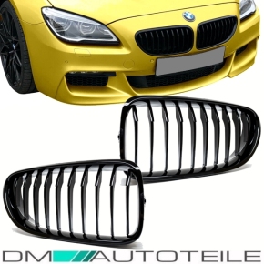 Sport -Performance Front Grille Kidney Black Gloss fits on BMW 6-Series F12 Coupe F13 Convertible F06 Gran Coupe